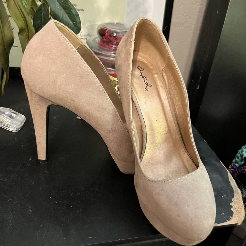 Nude heels